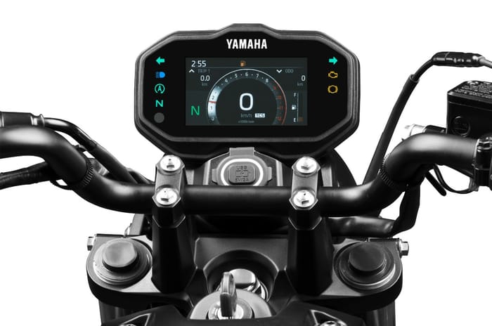 Yamaha FZX Hybrid TFT display